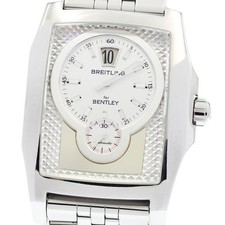 BREITLING BENTLEY FLYING B A28362 39mm SS Silver Dial Automatic Date #C096 7