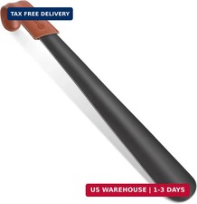 ZOMAKE Shoe Horn Long Handle for Seniors Men Women,Metal Long Shoehorn for Boots