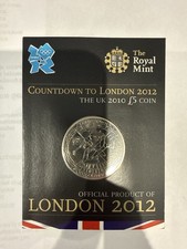 2010 Countdown to London 2012 £5 Coin Royal Mint Olympic Pack