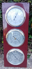 VINTAGE WALL MOUNT WEATHER INSTRUMENT/MADE IN USA