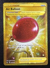 Pokemon Air Balloon Secret Rare Sword & Shield Full Art Holo 213/202 on eBay