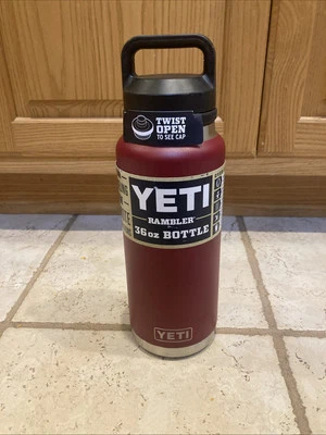 Yeti Rambler Bottle 36 Oz Harvest Red Brand New with Tags.