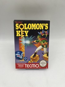 Solomon&rsquo;s Key - Nintendo NES - EMBALAJE ORIGINAL + instrucciones