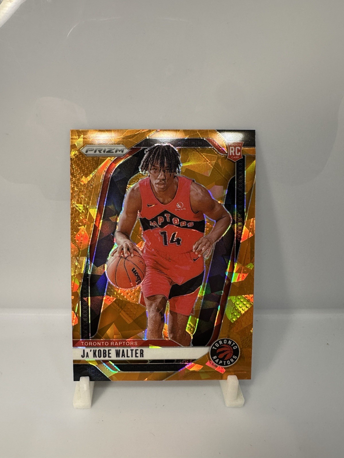 2024-25 Panini Prizm - Ja'Kobe Walter #223 Orange Ice Prizm (RC)
