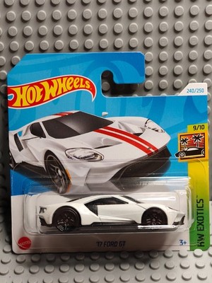 2024 Hot Wheels-'17 Ford GT-Weiß-HW Exotics-240/250-NEU&OVP