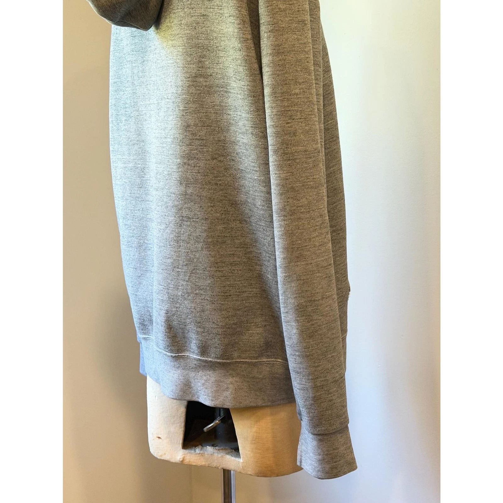 Polo Ralph Lauren Gray| Heather Hoodie | Vintage Style Pullover Sweatshirt| Men image 9