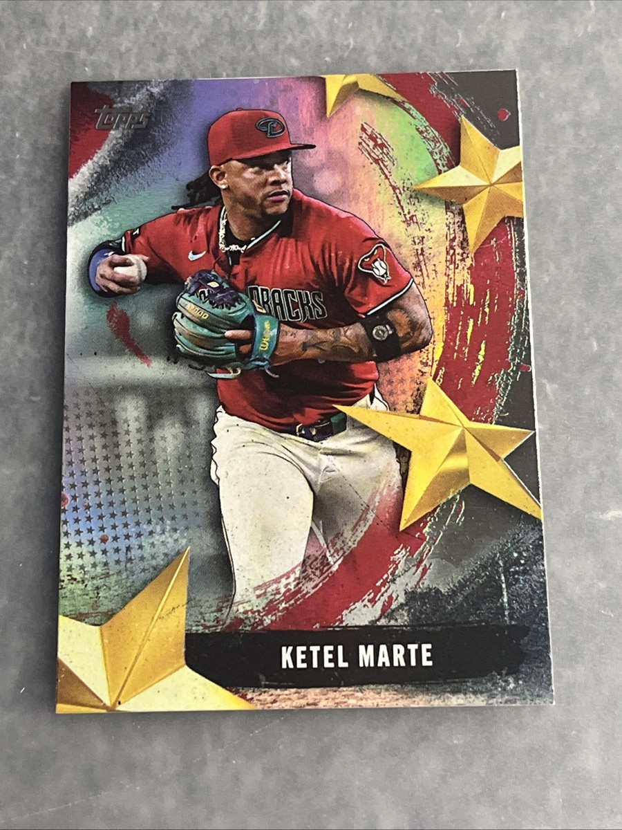 未開封品 TOPPS MLBカード CHROME BLACK KETEL MARTE ARIZONA DIAMONDBACKS 012/150 #CBA-KM 送料無料 中古 IT1 2023 Topps Chrome Baseball Ketel Marte Arizona Diamondbacks