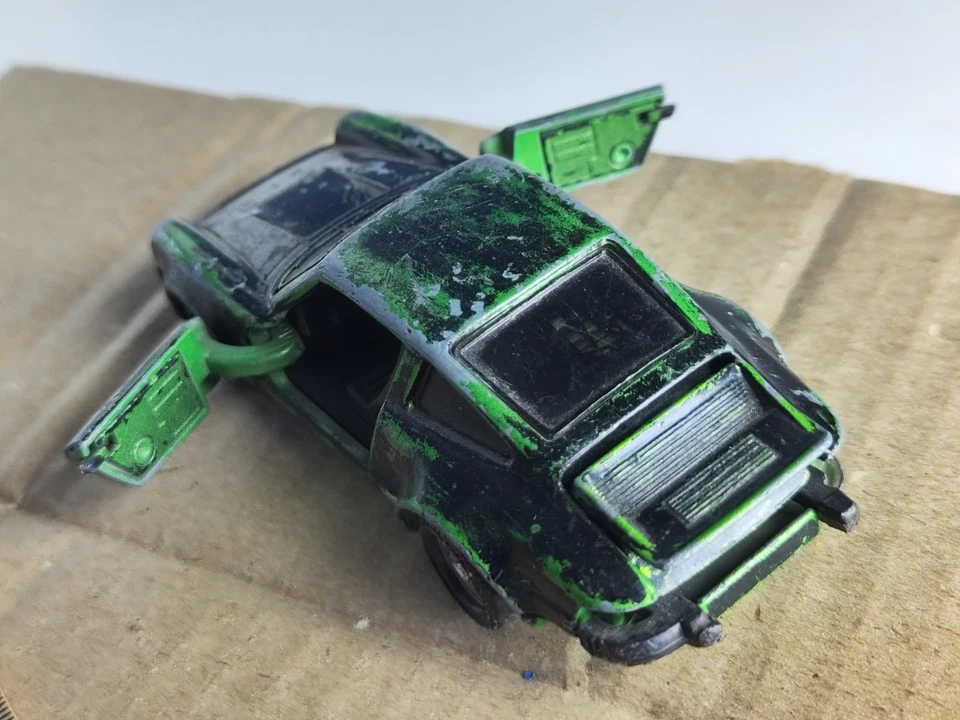 Vintage Retro Car Porshe Turbo K-70, Lesney 1979, England, Small Model Car  - Image 2 of 4