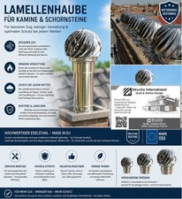 Schornsteinabdeckung Schornsteinaufsatz Kaminventilatoren Schornsteinl&uuml;fter