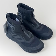 Adidas Terrex Free Hiker Human Race Triple Black Insulated Gore Tex Size 5.5 Men Adidas Terrex Free Hiker Human Race Triple Black Insulated Gore Tex Size 5.5 Men