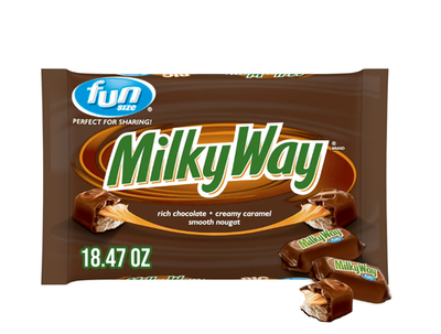 #ad Milky Way Fun Size Milk Chocolate Candy Bars 18.47 oz Bag. $8.87