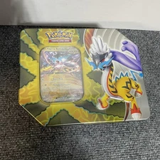 Pokemon TCG Paradox Destinies Raging Bolt Ex Tin Promo Card Booster Box