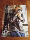 KNITTING PATTERN RUSTIC CHARM DESIGNER CREATIVE NEEDLES 1991  * MUST SEE*