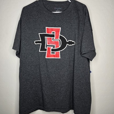 Champion San Diego State Aztecs SDSU T-Shirt Men's XL Gray Graphic Tee NCAA