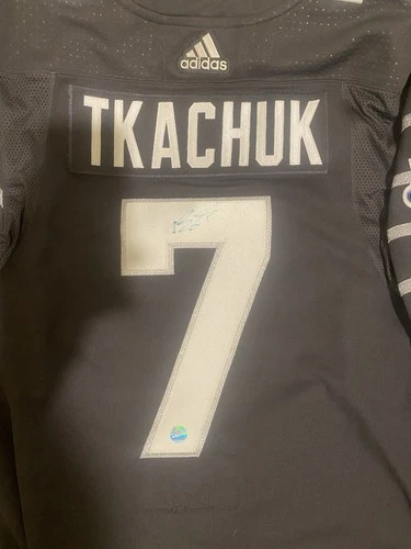 Brady Tkachuk Signed Ottawa Senators 2020 NHL All-Star Jersey Adidas Authentic L