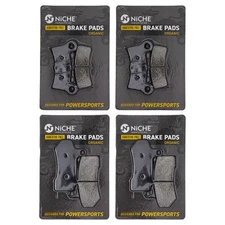 NICHE Brake Pad Set for Harley-Davidson Tri Glide Ultra Classic Street Organic