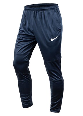 Nike Men DRI-FIT Park 20 Pants Run Navy Soccer Bottom Yoga GYM