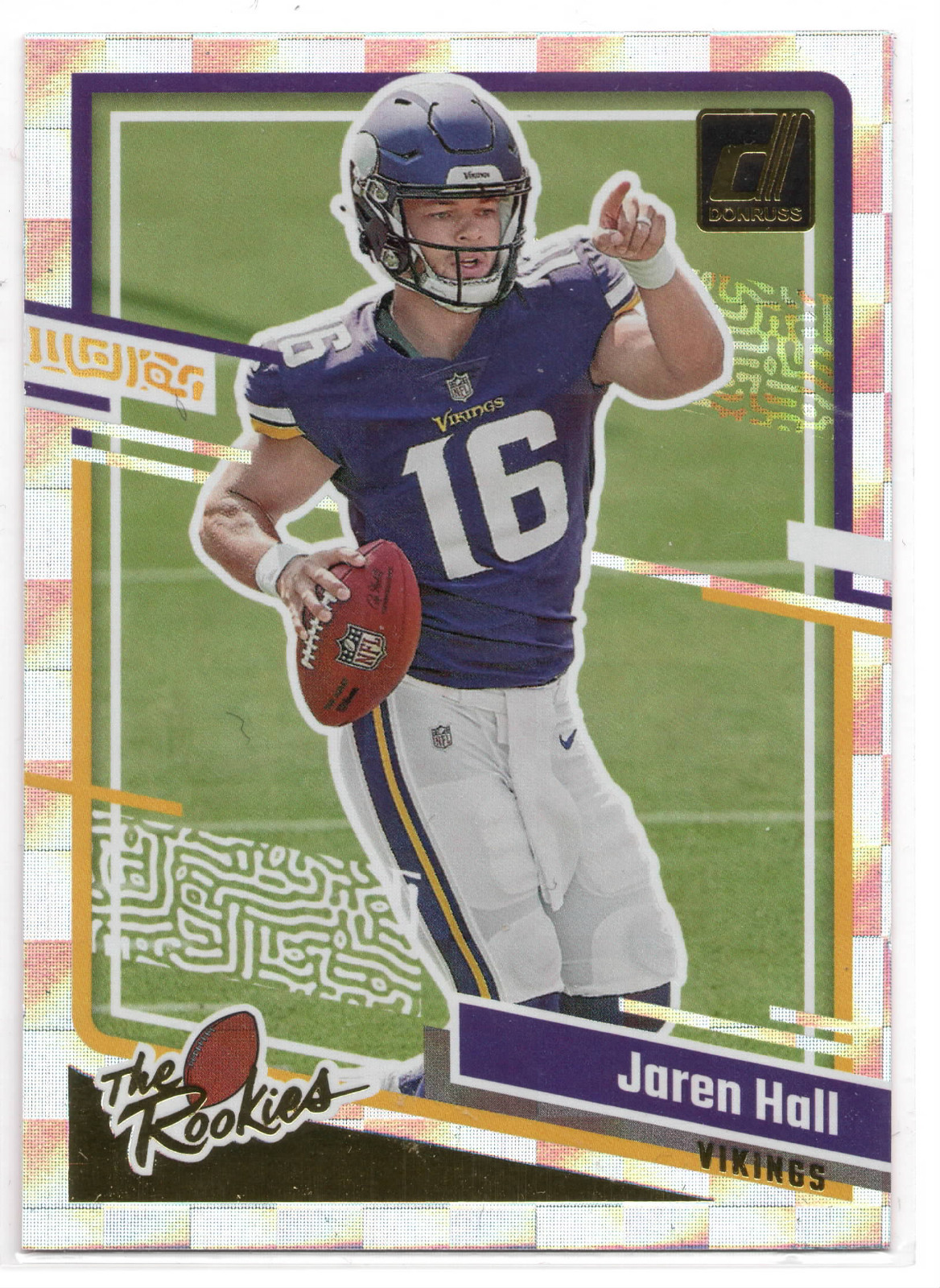 Jaren Hall 2023 Panini Donruss The Rookies #40 Rookie RC Vikings