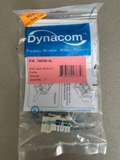 Dynacom 10605K-AL Cat5e Keystone Jack Almond - Use with Kwik Jack Tool or 110