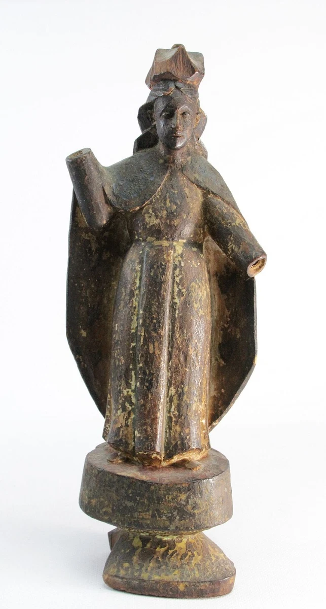 1800 年前木材制造收藏品雕塑和雕像| eBay