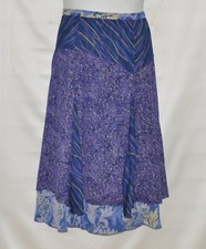Koos of Course Reversible Printed Skirt Size 12 Navy