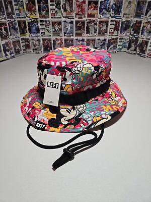  DISNEY MICKEY MOUSE BOONIE BUCKET HAT  ONE SIZE NEFF