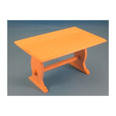 Creal 30810 Miniatur Küchentisch Tisch natur Holz 1:12 für Puppenhaus NEU!#