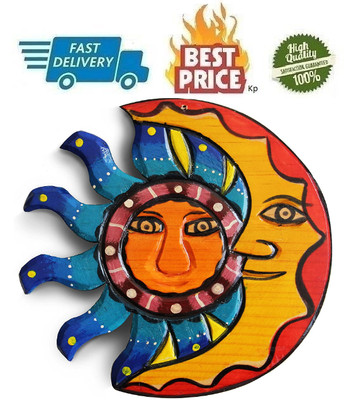 Sun And Moon Wall Decor Outdoor Wall Decor Metal Art Mexican Wall Art Celest Ebay