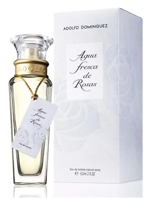 ADOLFO DOMÍNGUEZ AGUA FRESCA de ROSAS CLASICA EAU TOILETTE 60 ML Spray NEW