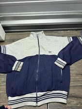 Vintage Christian Dior Authentic Sweater Sweatshirt Collared Full Zip M 90s 80s