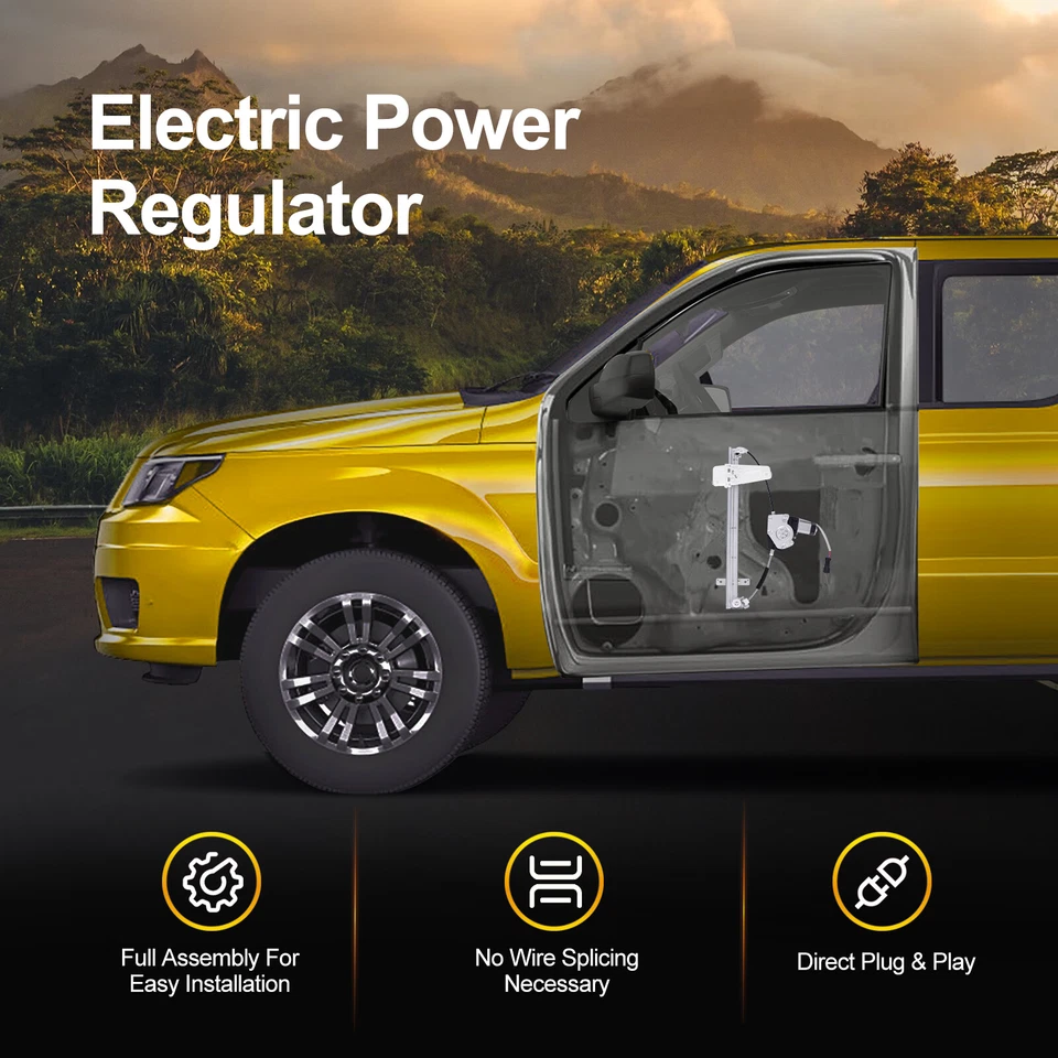 Front Left Power Window Regulator For 00-04 Jeep Grand Cherokee 4.0 4.7L 741-556 - Image 3 of 4