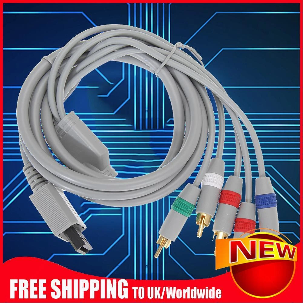 Wii av cable with 5 connectors new arrivals