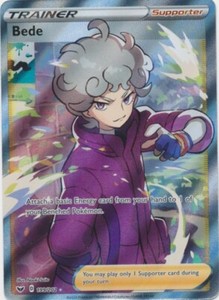 Bede 199/202 Sword & Shield Full Art Trainer