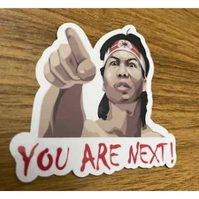 Bloodsport | Kumite | Van Damme | Chong Li | You are next | Vinyl Sticker