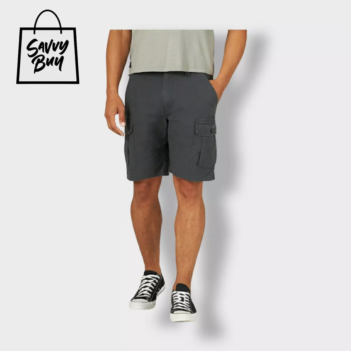 Wrangler Men s Stretch Cargo Shorts eBay