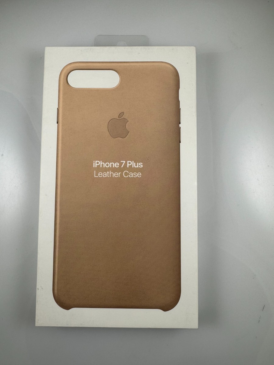 NEW in open Box Original Genuine Apple Leather Case for iPhone 7