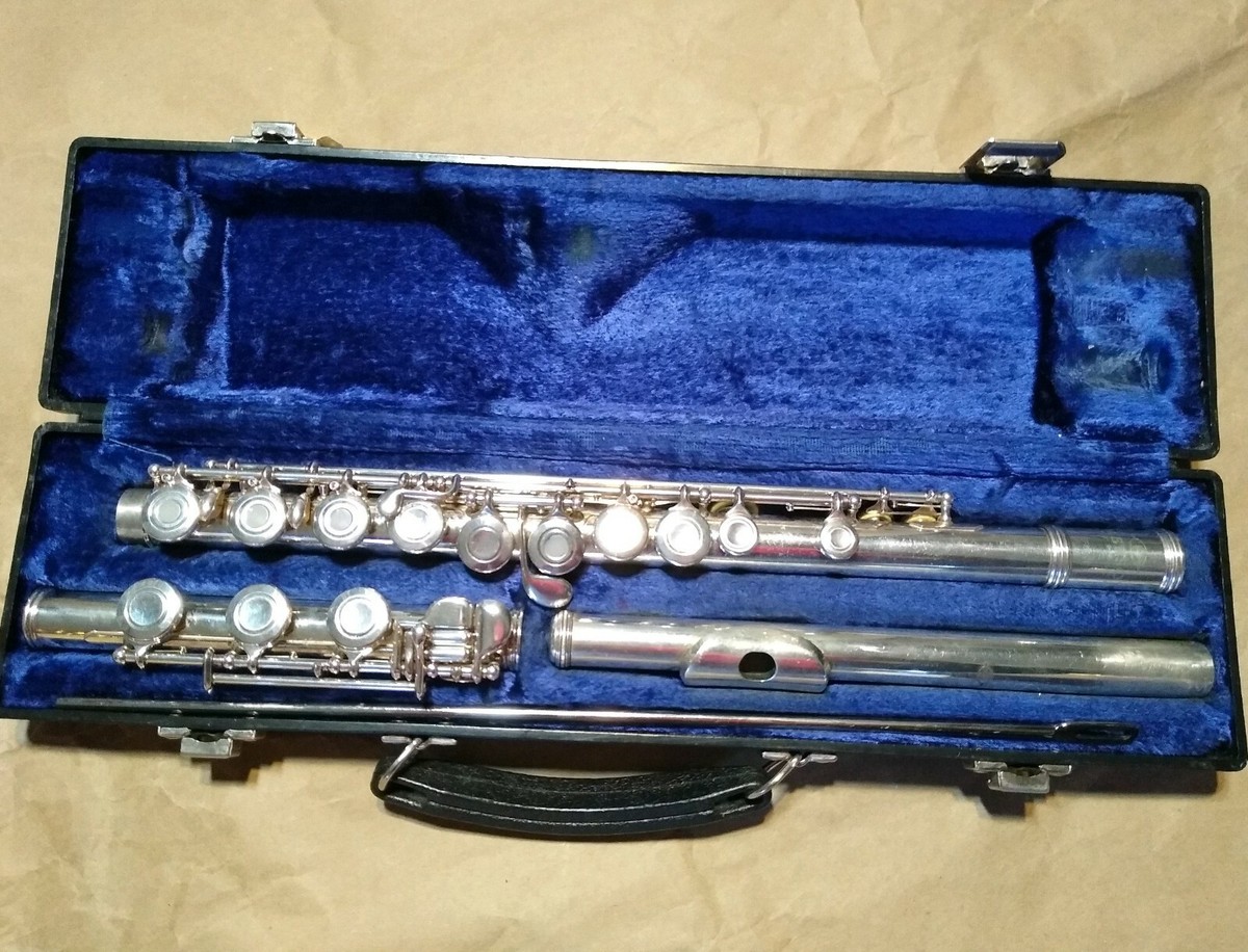 Emerson EF6BOF Intermediate B-Foot Open-Hole Flute, USA, Very Good