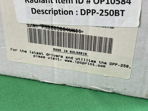 Infinite Peripherals DPP-250 2" Tragbarer Thermo Etikettendrucker USB *BESCHREIBUNG LESEN - Bild 19 von 19
