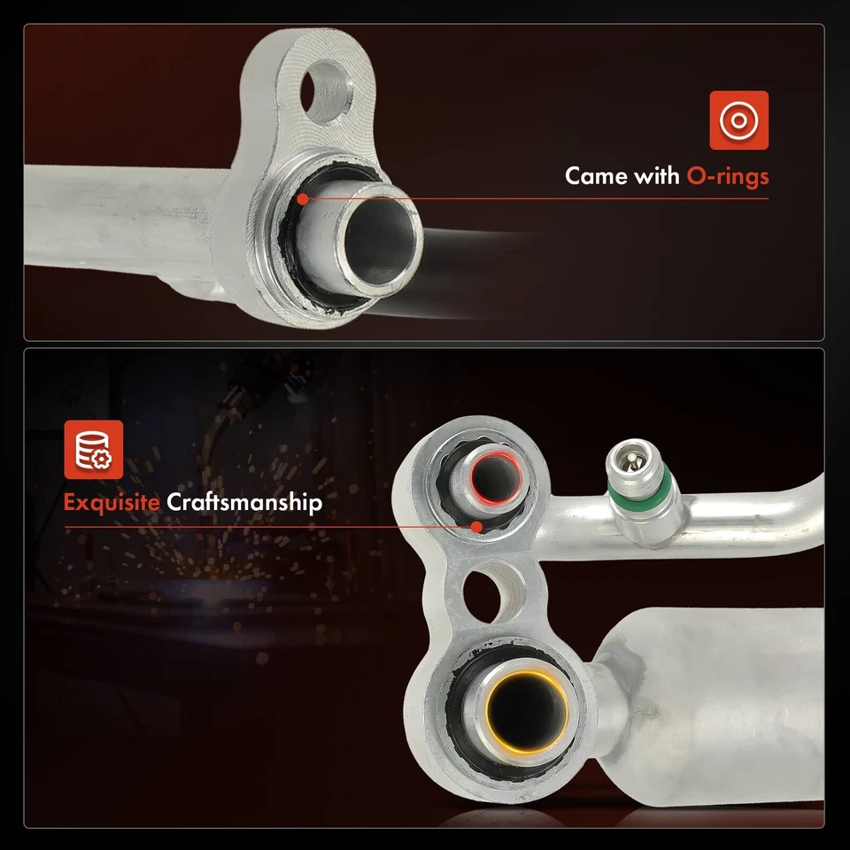 Шланг всасывающей и разгрузочной линии кондиционера в сборе для Chevrolet Caprice SS 2014-2017 - Изображение 3 из 4