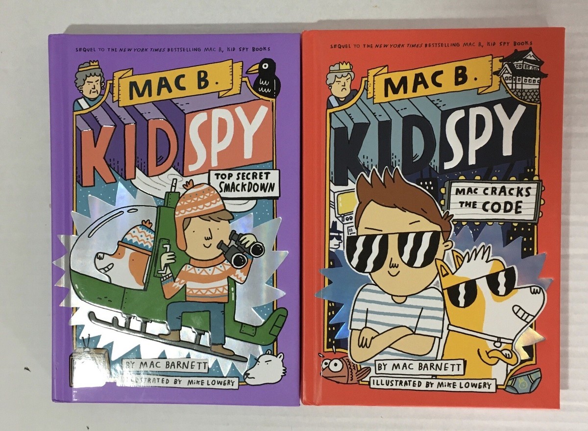MAC.B  KID SPY全巻 Mac B., Kid Spy Series 6 Books Set: Mac Barnett, Mike Lowery