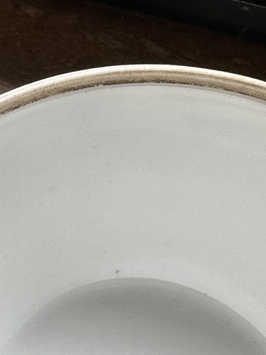 Antique Chinese Porcelain Bowl Green Dragons Red Mark to base - Picture 13 of 17