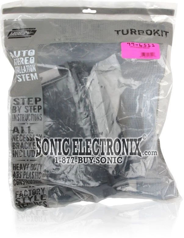 Metra 99-6511 Single DIN Dash Installation Kit for 2007-14 Chrysler/Dodge/Jeep - Image 2 of 2