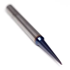 Harvey Tool 38921-C6 Carbide Mold Cutter 0.039" 1mm 5° 2FL Nano for Steel