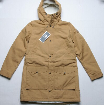 FjallRaven Women Greenland Winter Parka (S) Buckwheat Brown 89738