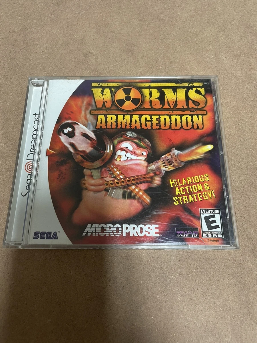 Notice Worms Armageddon Sega Dreamcast