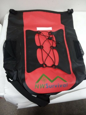 small vegan leather backpack