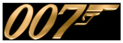 JAMES BOND 007 GOLD LOGO ENTRANCE SIGN THEME NIGHTS PARTIES DANIEL CRAIG CANVAS