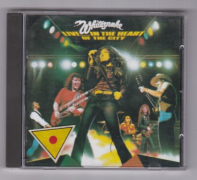 CD Musica White Snake Live... in The Heart of The City BCD1 #