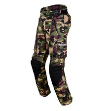 Motorbike Motorcycle Waterproof Cordura Textile Trousers Pants Armours Reflector