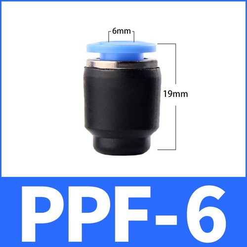 Pneumatic Push In Fitting Air Water Pipe Connectors Hydraulic Push Fit 4/6~16 mm - Picture 120 of 254